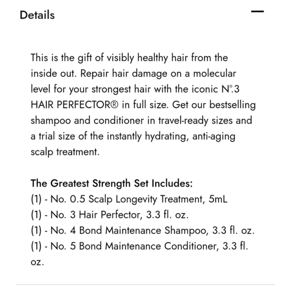 OLAPLEX Hair Care Collection with White and Gold Packaging - Picture 2 of 2